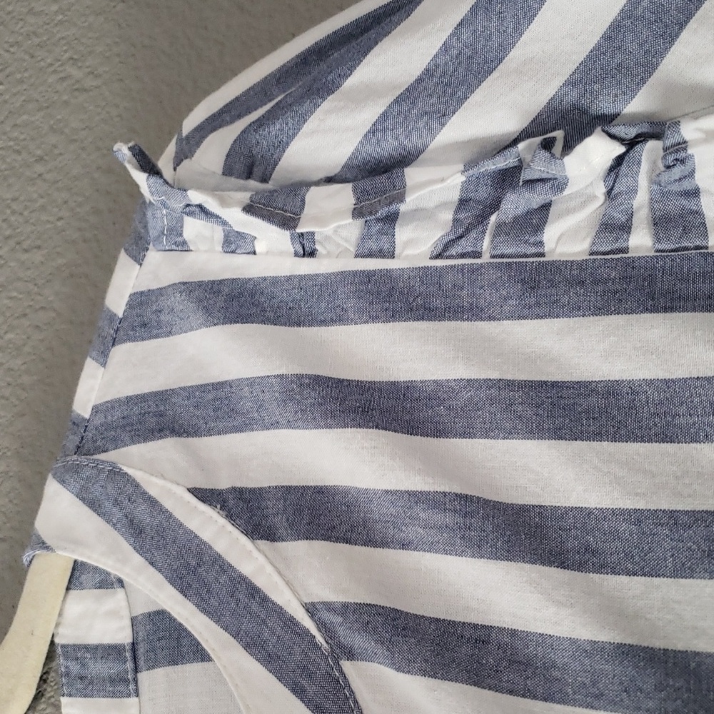 Mazik Striped Ruffle Blouse - Picture 5 of 7